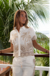 DENTELLE SHIRT - ECRU